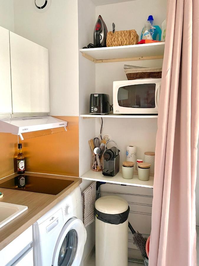 Appart Cosy 4 Personnes, A 400M De La Plage บอร์มส์-เลส์-มิโมซาส์ ภายนอก รูปภาพ