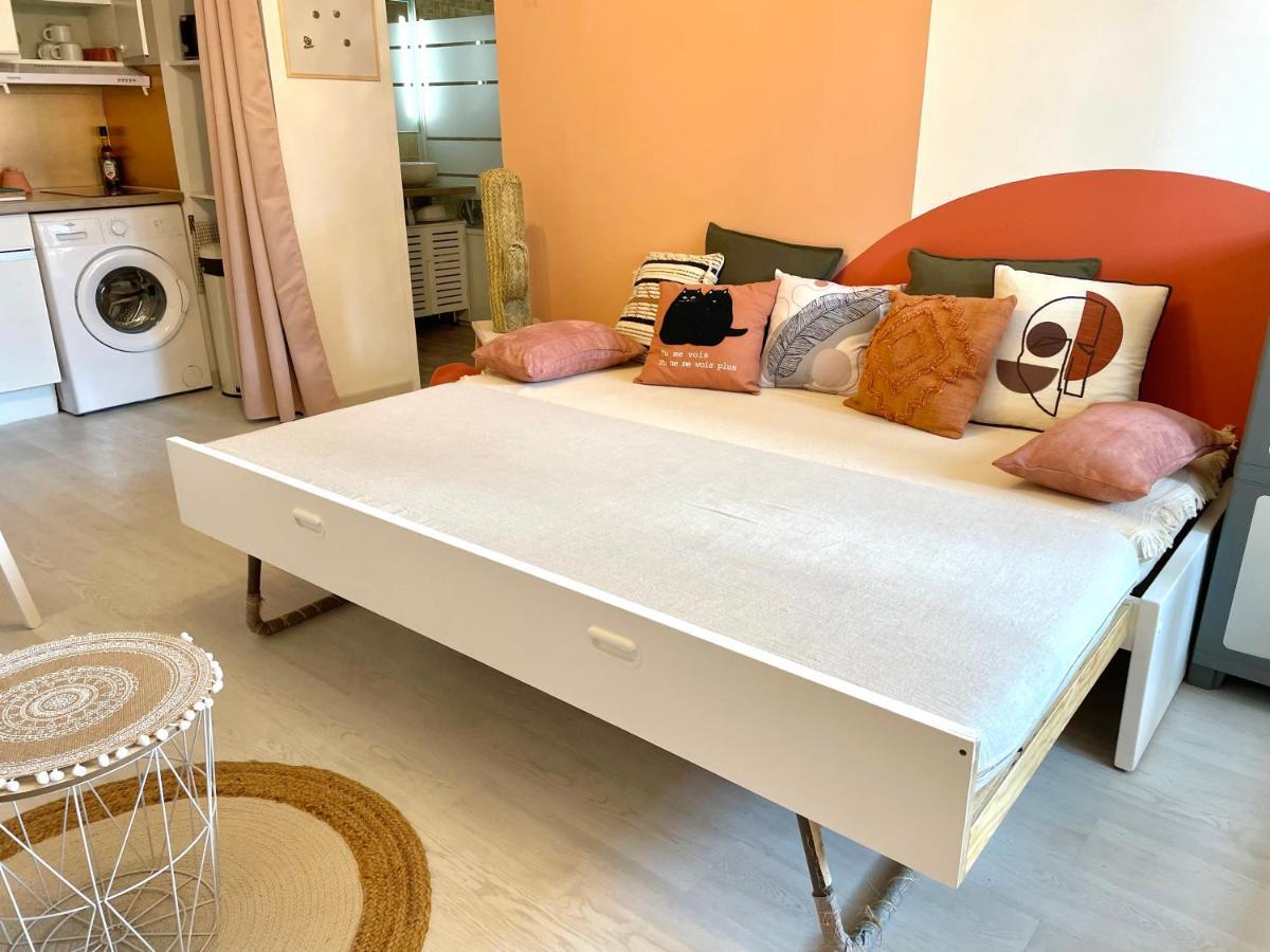 Appart Cosy 4 Personnes, A 400M De La Plage บอร์มส์-เลส์-มิโมซาส์ ภายนอก รูปภาพ